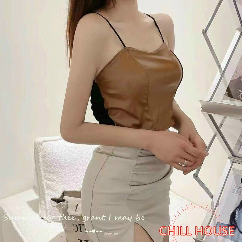 ÁO BRA DA 2 DÂY CHUN LƯNG HOT TREND CHO BẠN GÁI B 604 CHILL HOUSE