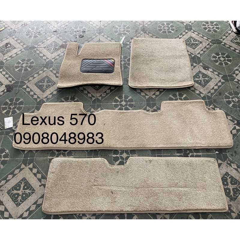 Thảm nỉ theo xe Lexus 570