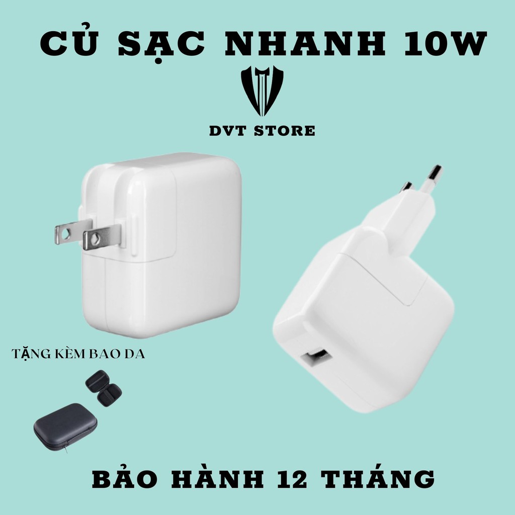 CỐC SẠC 10W BÓC MÁY- BẢO HÀNH 12 THÁNG