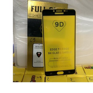 Kính cường lực 9D Full màn hình cao cấp cho Samsung Galaxy C9 Pro