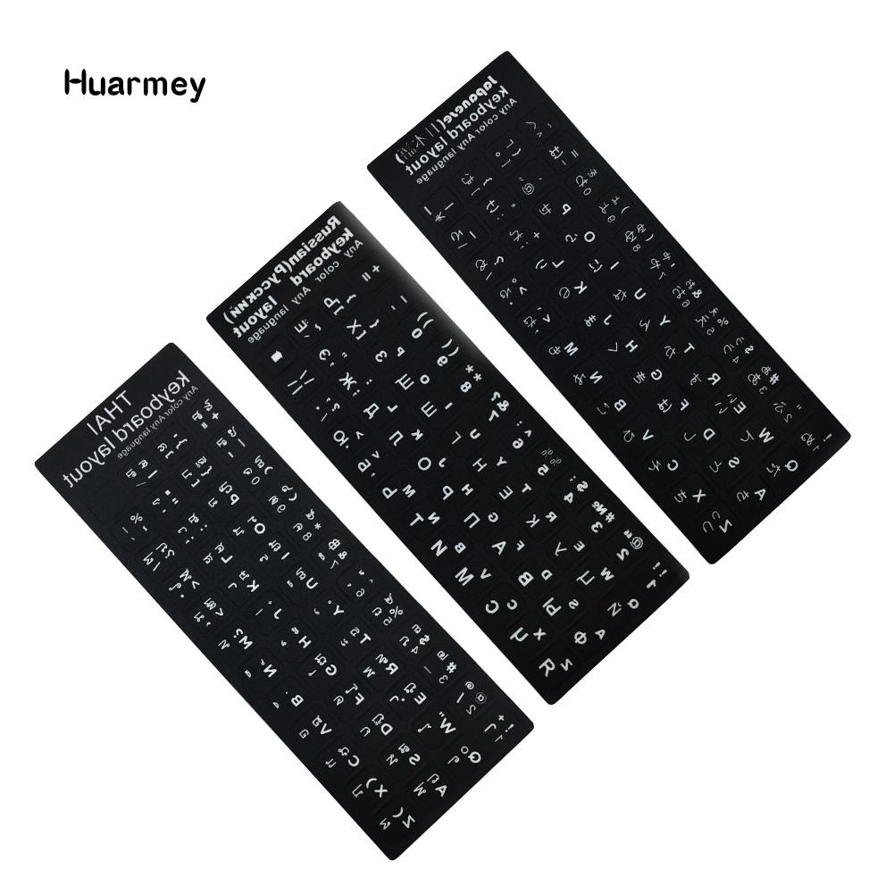 Miếng Dán Trang Trí Bàn Phím Máy Tính Laptop In Chữ Tiếng Nga Thái Lan | BigBuy360 - bigbuy360.vn