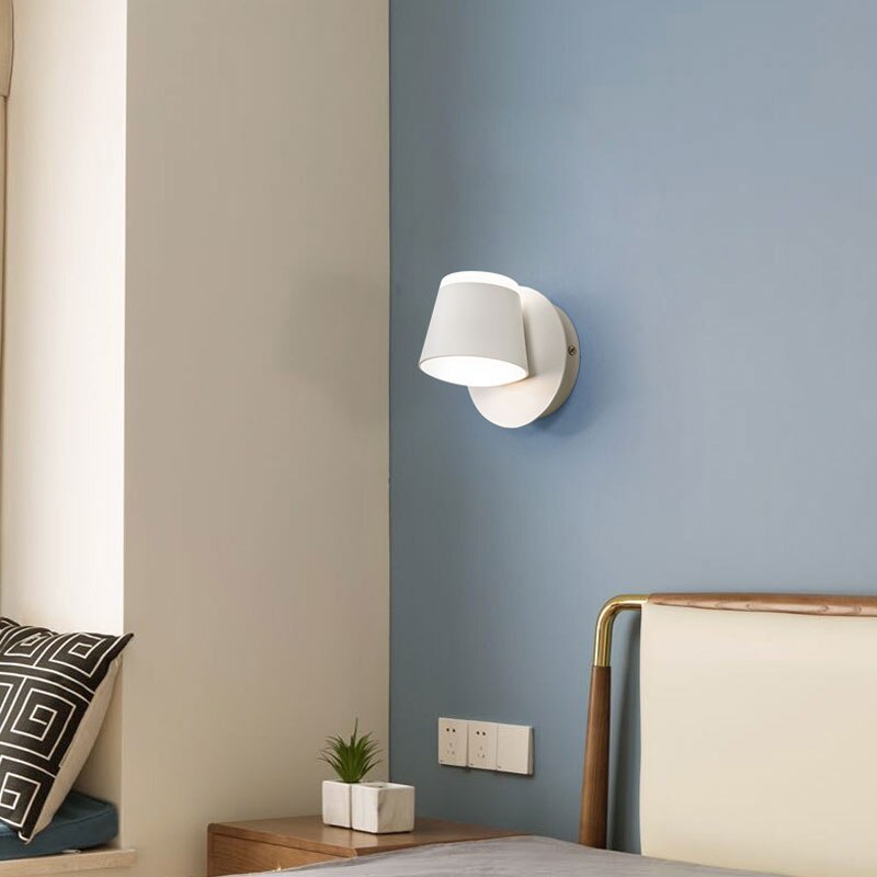 Đèn led Gắn Tường Bằng Sắt Thiết Kế Đơn Giản Sáng Tạo