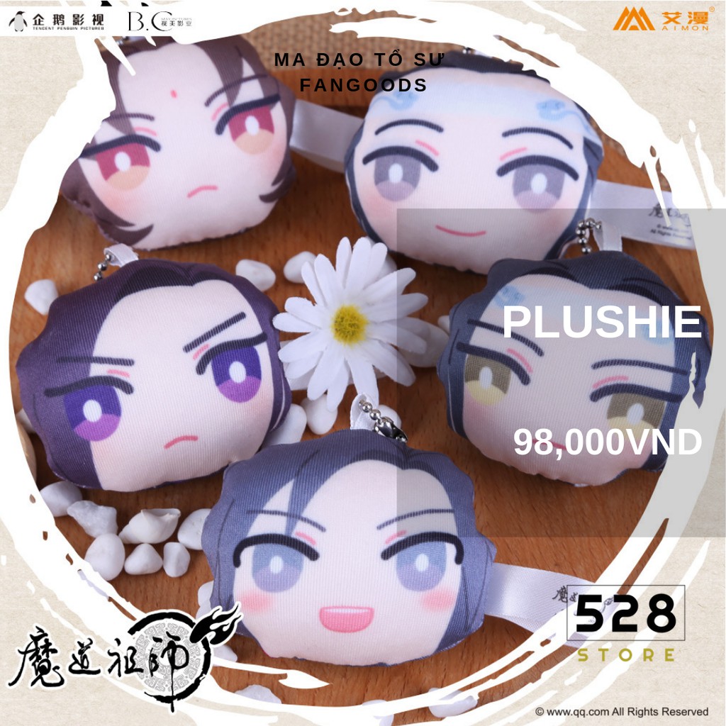 Gối mini plushie Ma Đạo Tổ Sư, chính hãng AIMON Tencent