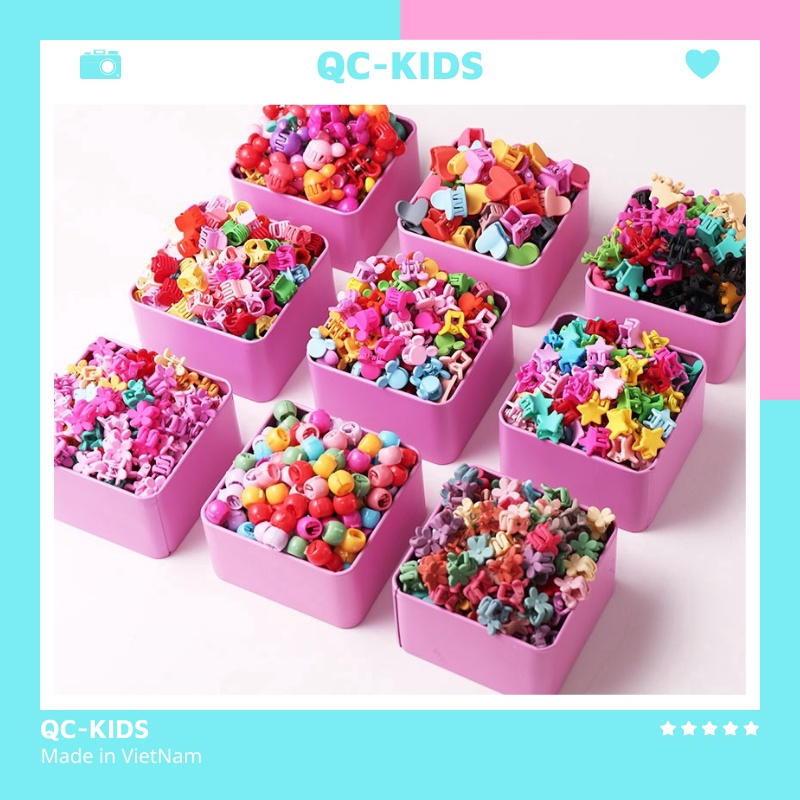 |FAMARAL2 giảm 10k cho đơn 50k|Kẹp tóc Hình Hoa Nhiều Màu Xinh Xắn Dành Cho Bé Gái