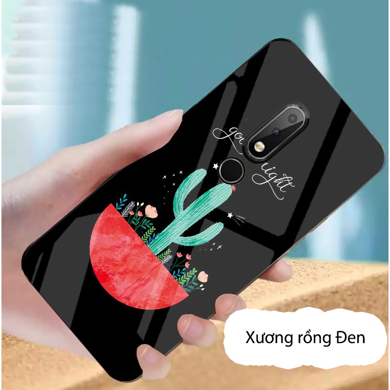 Ốp Nokia 6 1 Plus,X6 mặt kính gương bóng