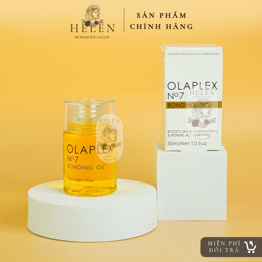 Olaplex No7 Tinh Dầu Dưỡng Tóc Olaplex Số 7 Freeship Phục Hồi Tóc Hư Tổn, Dưỡng Tóc, Tạo Kiểu, Sửa Chữa Tóc Chính Hãng