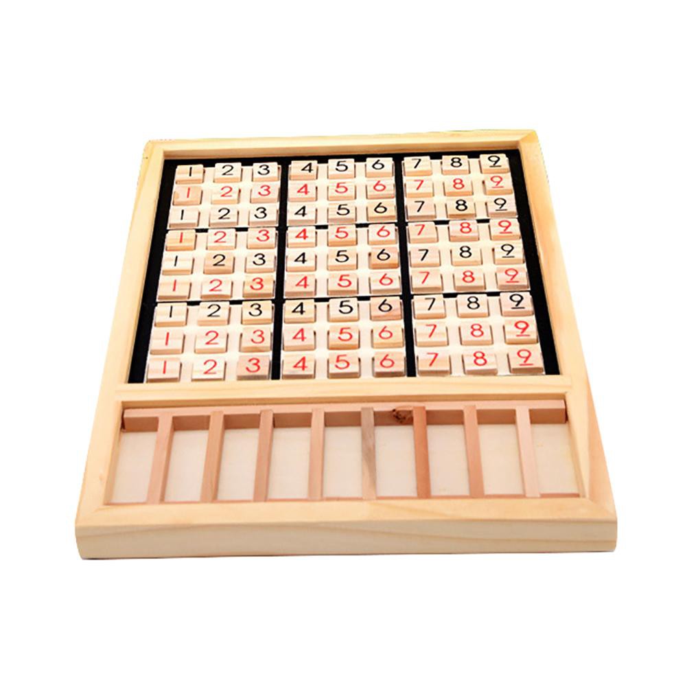 Bộ gỗ đồ chơi sudoku giúp bé phát triển trí tuệ