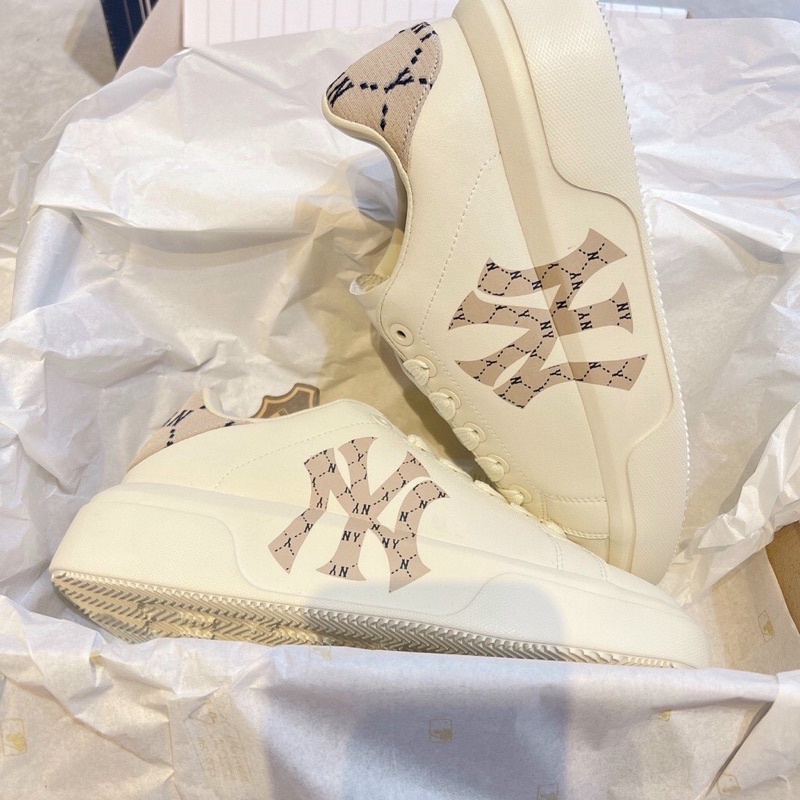 Giày thể thao nam nữ , Giày mlb NY , độn đế cao cấp mới nhất 2022 size 38_43