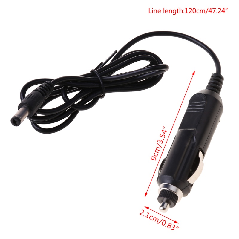 Cáp cắm tẩu thuốc lá 12V 24V 2.1mm chuyên dụng cho xe hơi