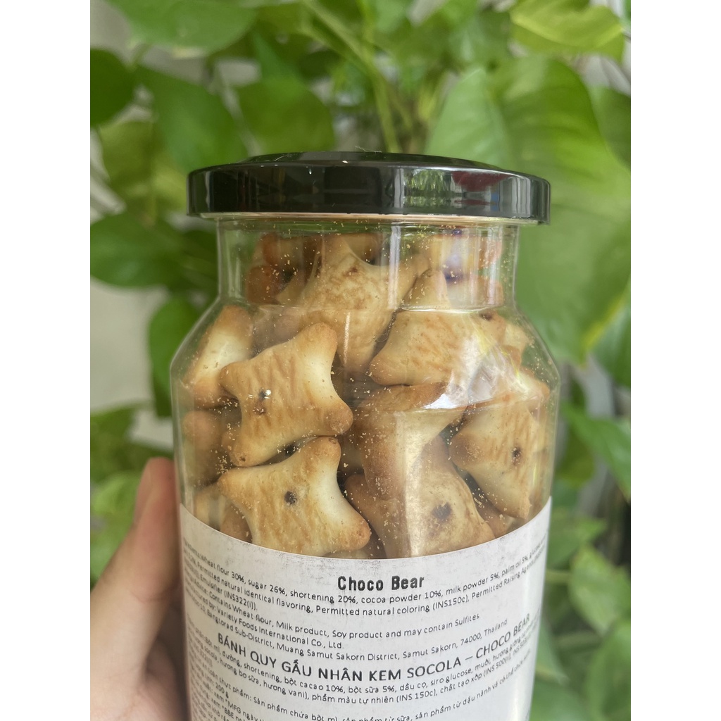 Bánh Gấu VFoods Nhân Kem Sôcôla Choco Bear (Hộp 200g)