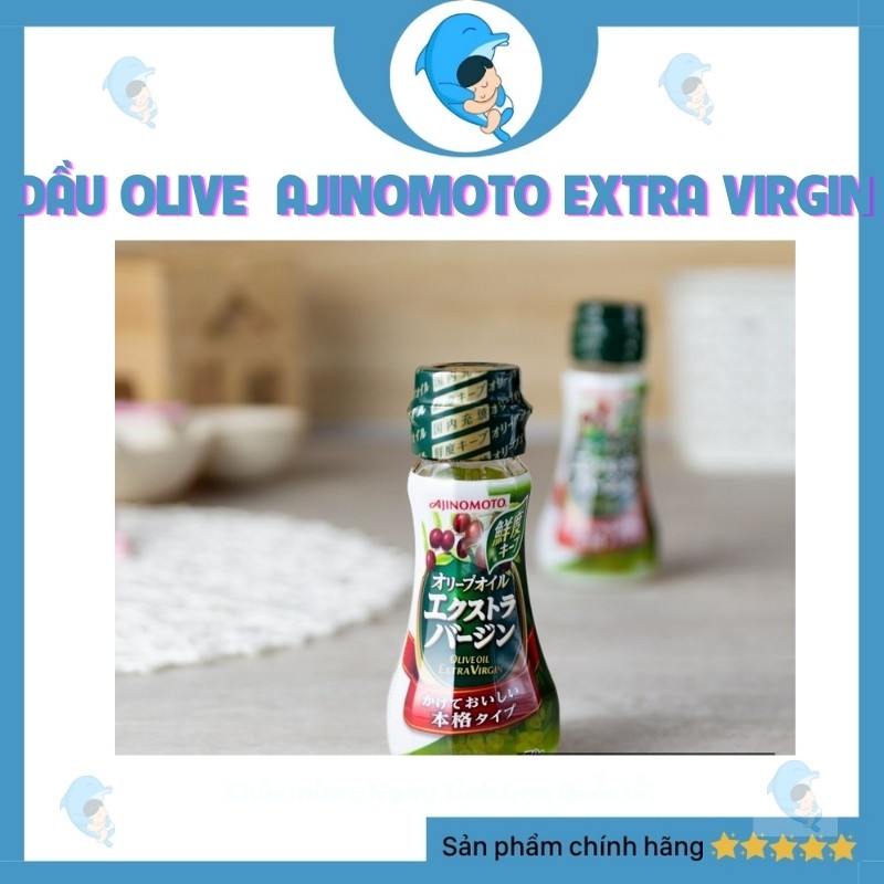 Dầu Olive Nguyên Chất Ajinomoto Extra Virgin 70gr Bổ Sung Các Dưỡng Chất Cần Thiết Giúp Phát Triển Trí Não Cho Bé 6m+