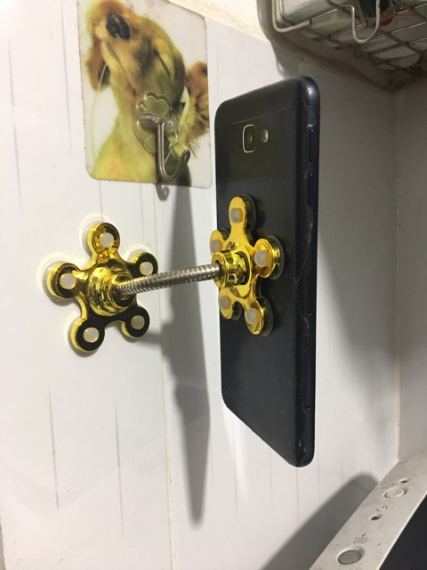 Giá đỡ điện thoại hoa mai siêu bám 360 độ