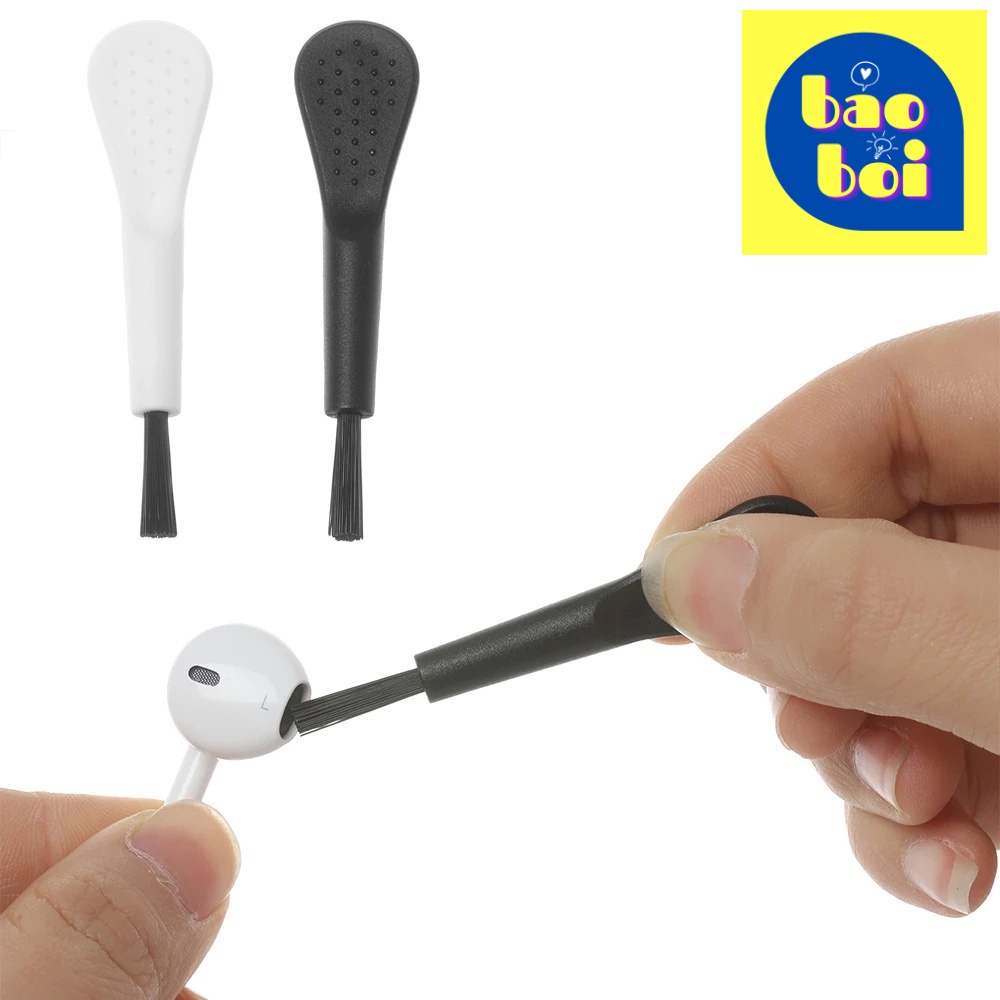 Cọ Mini Vệ Sinh Tai Nghe, Khe Cắm Điện Thoại Đa Năng