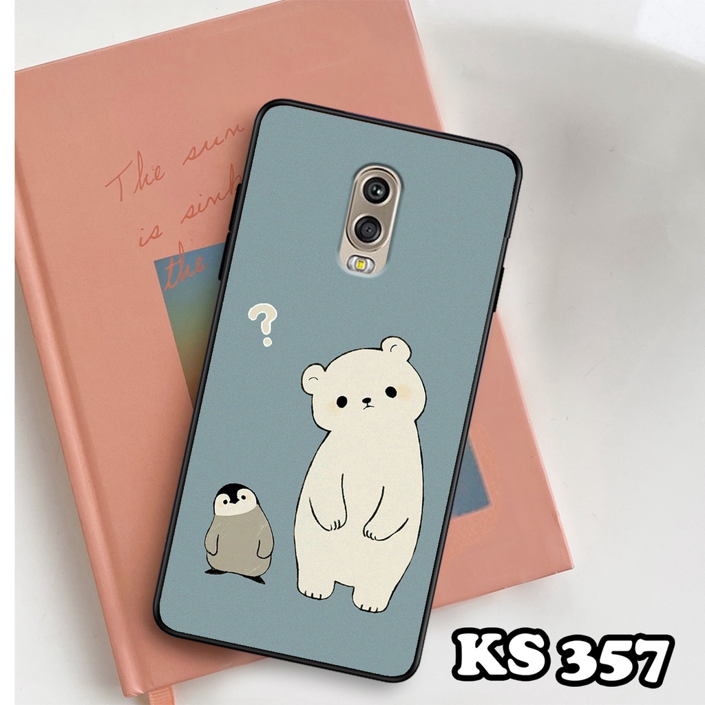 Ốp lưng Samsung J7 Pro - J7 Prime - J7 Plus - J7 2015 - J7 2016 - Ốp Samsung in hình Cat&amp;Bear - Chất liệu TPU siêu bền