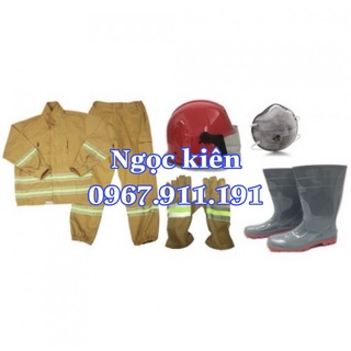 Quần áo chữa cháy 5 món theo thông tư 48 ,quần áo chữa cháy