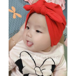 Mũ turban cho bé gái