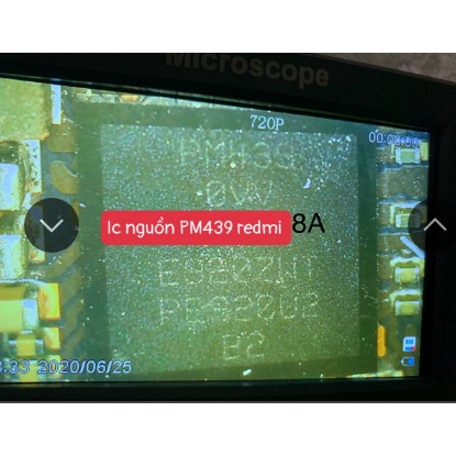 Ic nguồn PM439 redmi 8A/A01 Sam Sung