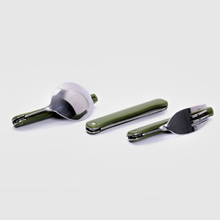 Bộ muỗng dao nĩa 3 món dùng đi du lịch đi phượt