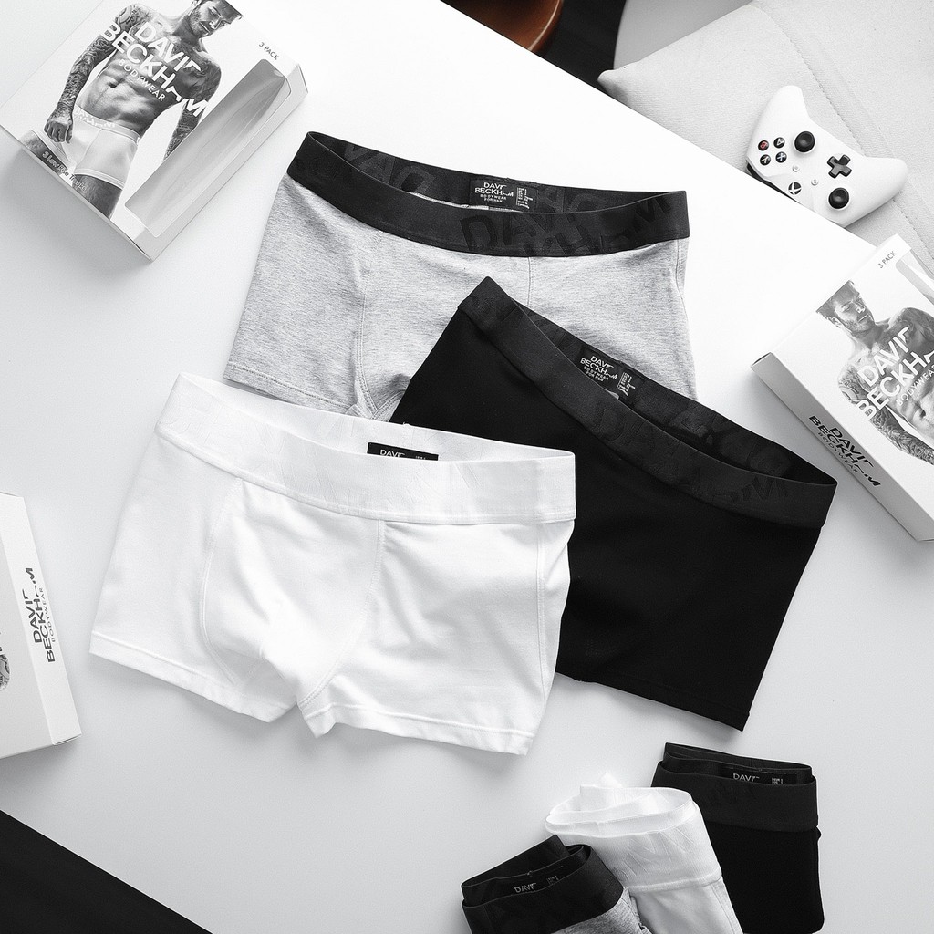 Quần lót boxer nam chất liệu cotton cao cấp, đai lưng xịn xuất dư