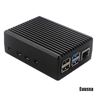 Vỏ Nhôm Tản Nhiệt Euusxa Chogekpi Raspberry Pi 4 Cnc Kèm Quạt Tản Nhiệt Cho Pi 4b