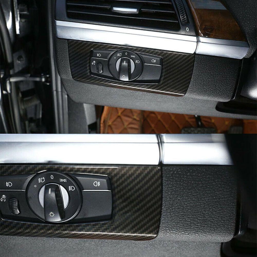 Khung Trang Trí Bảng Điều Khiển Xe Hơi Bằng Sợi Carbon Cho BMW 3 Series E90 E92