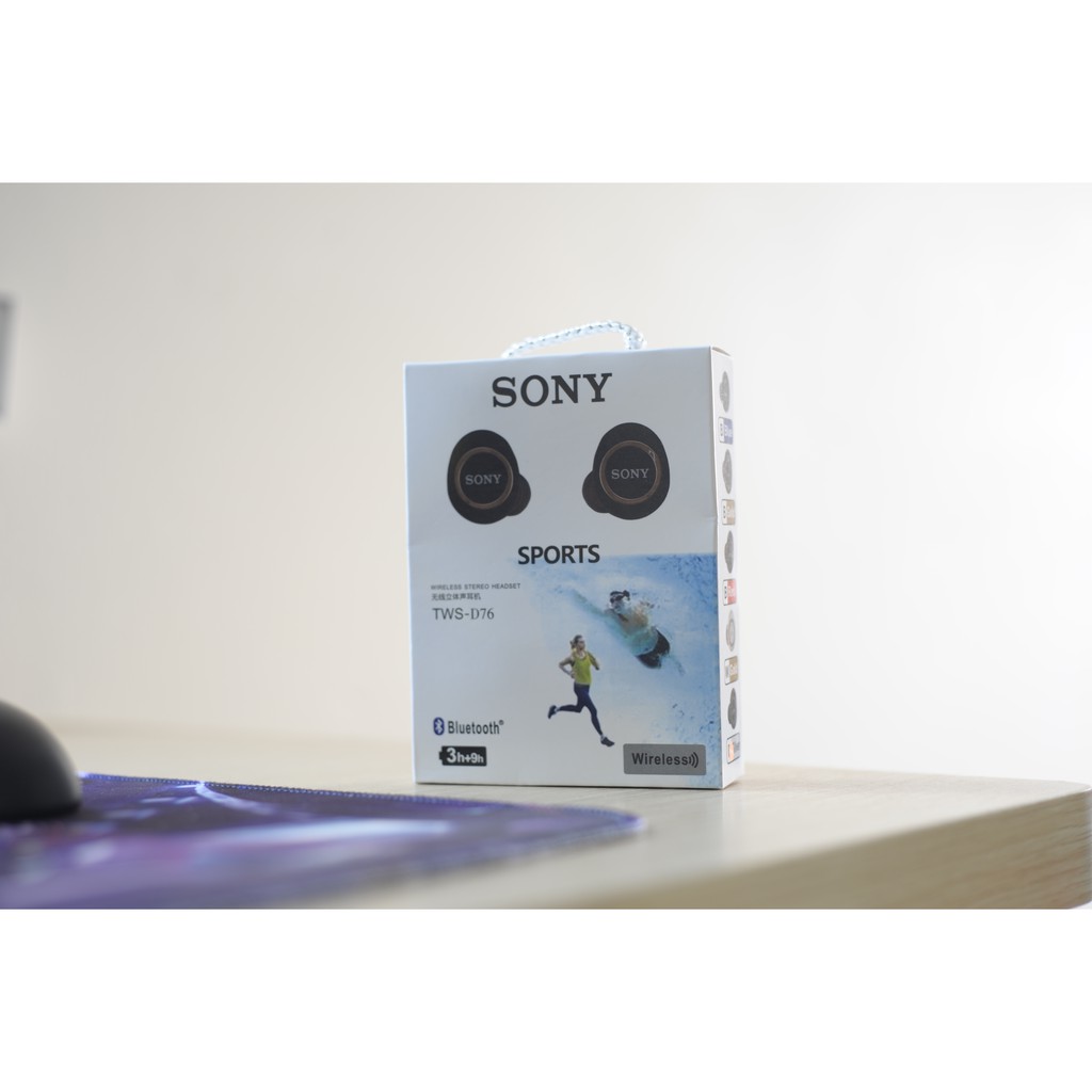 [Hàng Chính Hãng] Tai Nghe Bluetooth Sony Sport TWS-D76 Lỗi 1 Đổi 1 Trong 15 Ngày