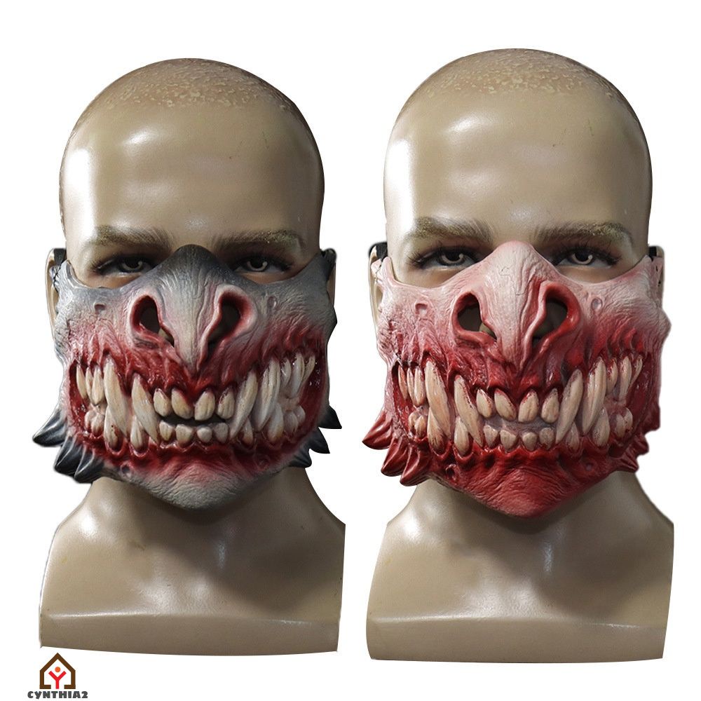 Mặt nạ hóa trang Halloween hình hàm răng zombie