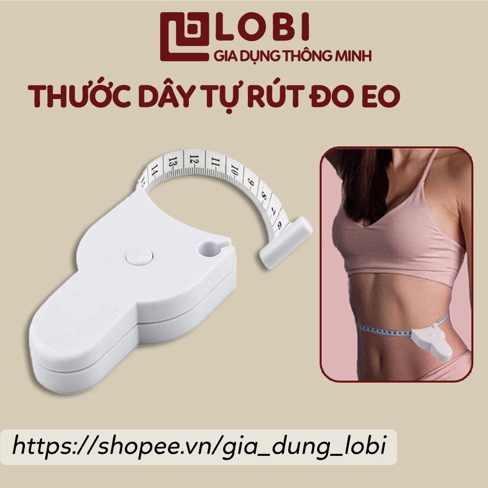 Thước dây đo vòng eo thước dây mini tiện dụng để đo may quần áo 1.5M tùy chọn