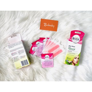 Miếng Dán Tẩy Lông Mặt Veet Face Precision Wax Strips
