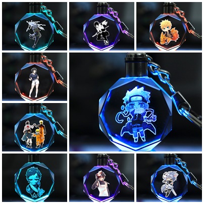 Móc Khóa Pha Lê Phát Sáng Hình Nhân Vật Naruto, Decor Bộ Sưu Tập Anime -  Quà Tặng Sinh Nhật, Đồ Chơi Cho Các Bé