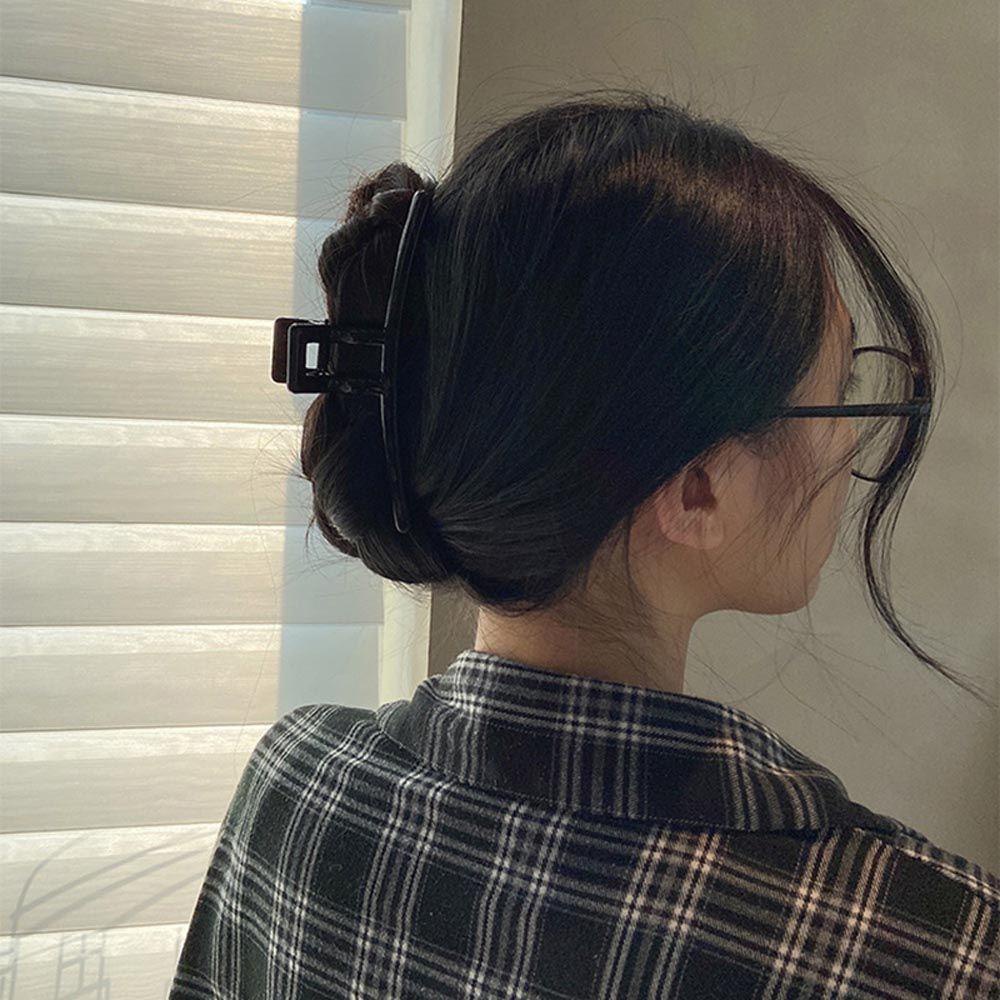 Kẹp Tóc Hình Cá Mập Màu Sắc Ngọt Ngào Phong Cách Vintage Thanh Lịch Cho Nữ WMES15H