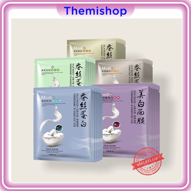 Mặt nạ dưỡng trắng da cấp ẩm thải độc da làm tươi mới mịn da mask nội địa CS28