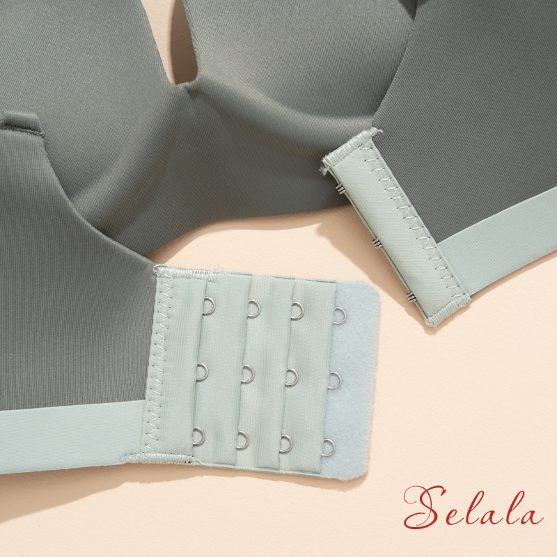 Áo Lót Nữ Selala Đúc Su Đệm 2cm Không Gọng Nâng Ngực Co Giãn Thoải Mái AV12