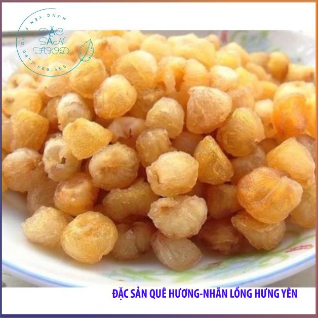 LONG NHÃN HƯNG YÊN QUÊ NGON ĐÓNG HỘP LOẠI 1 LÀM QUÀ BIẾU 500GRAM