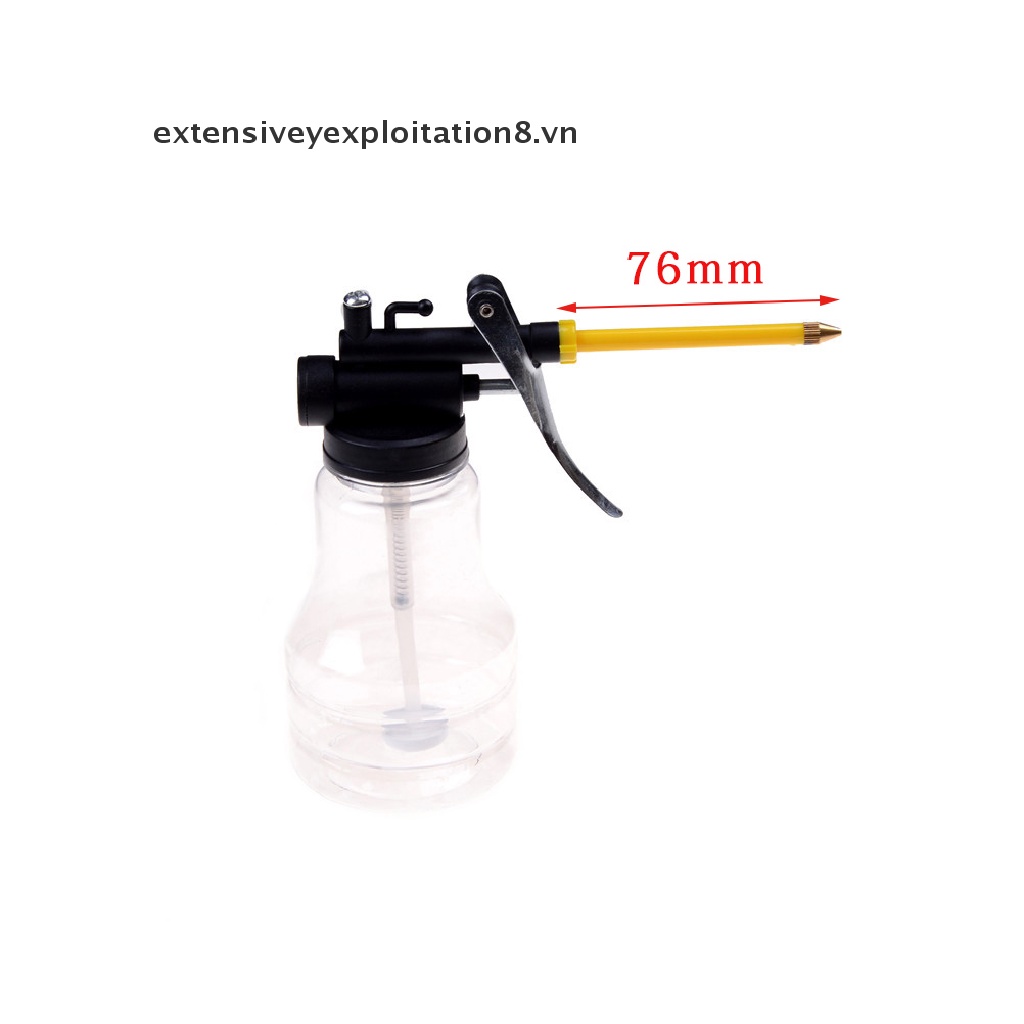 Bình Xịt Dầu Bôi Trơn Áp Suất Cao Bằng Nhựa Trong Suốt 250ML