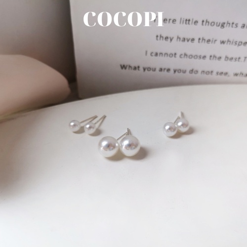 Bông Tai, Khuyên Tai hình nụ ngọc trai nhân tạo phong cách Hàn Quốc COCOPI Accessories - BT048