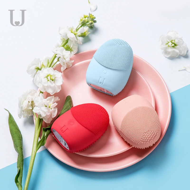 Máy rửa mặt mini cầm tay miniso HÌNH BẦU DỤC KIỂU MỚI