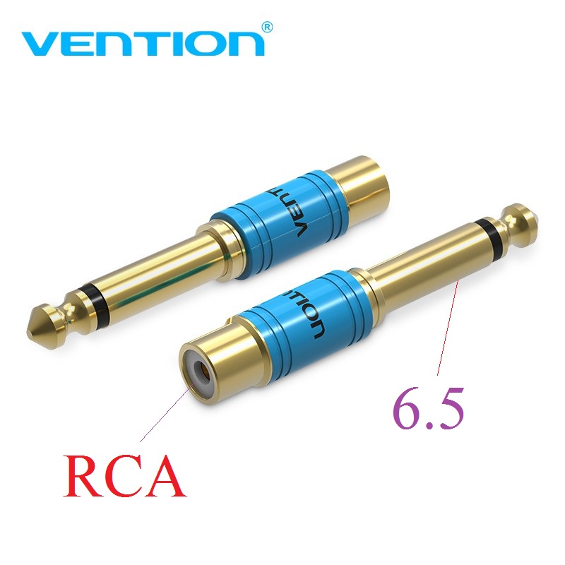 Jack chuyển 6.5 ra lỗ cắm RCA Vention VDDC03