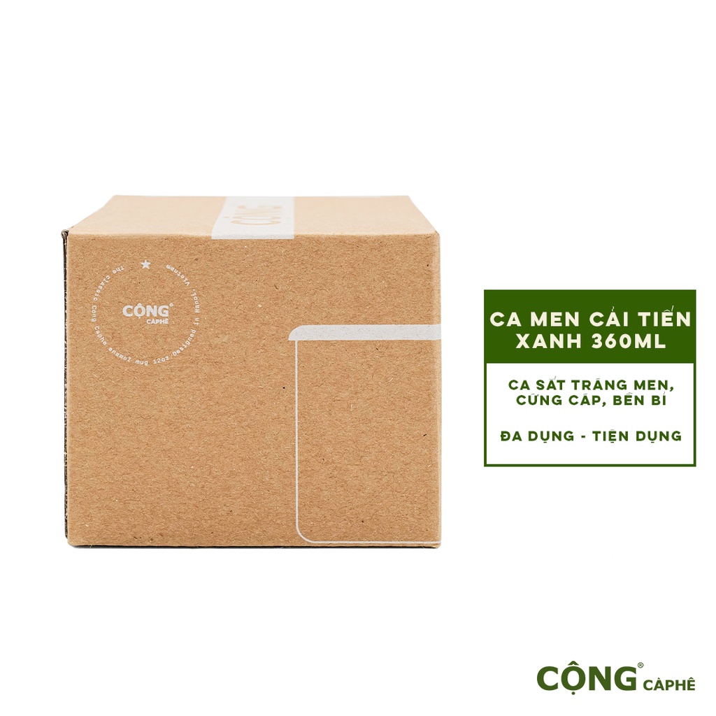 Ca Men cải tiến Cộng Cà Phê xanh 360ml