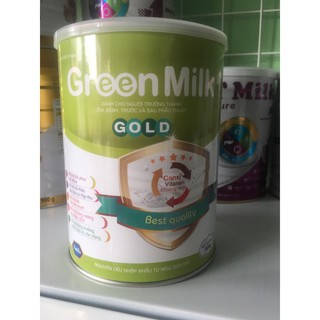 Sữa Bột Green milk Gold bổ sung protein 400gr