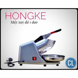 Máy làm đá bào HONGKE HK A108 ( trắng ,bạc)