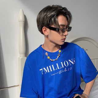 ETyX //Áo thun 7millions Basic 2.0 - Màu xanh - Unisex - Form oversize!!
