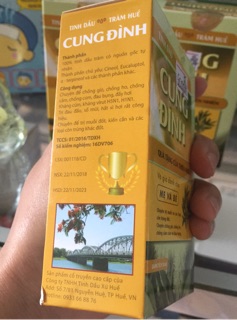 DẦU TRÀM CUNG ĐÌNH HUẾ VÀNG 50ml