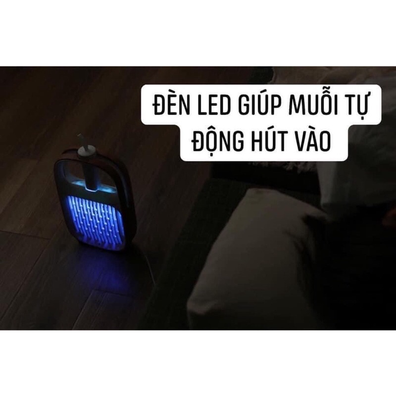 Vợt bắt muỗi, đèn bắt muỗi 2 in 1 hàng nhật nội địa