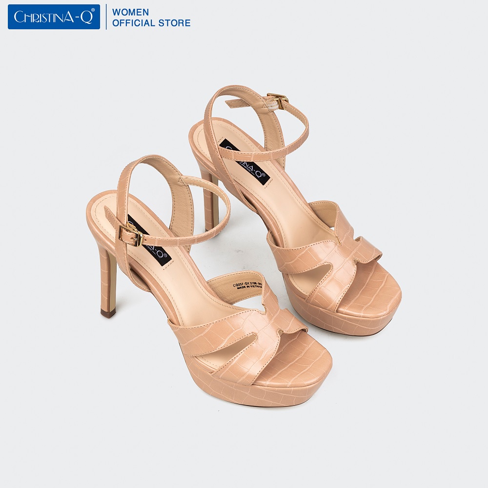 Giày Sandals Nữ Gót Nhọn ChristinA-Q XDN257