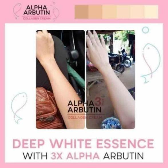 Kem Collagen Dưỡng Trắng Da Body ALPHA ARBUTIN 3+ Thái Lan