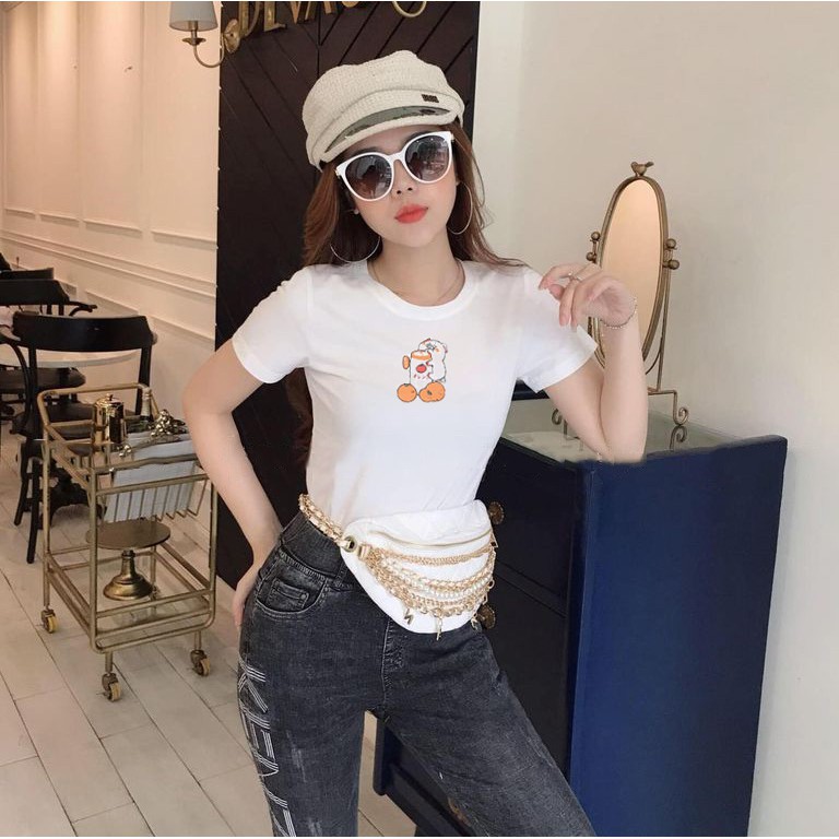 Áo thun nữ thun thái form ôm | BigBuy360 - bigbuy360.vn