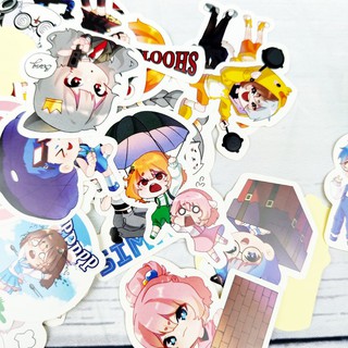 Sticker / Hình dán Hero Team Đại chiến Free Fire(Combo 10-50 sticker , random)