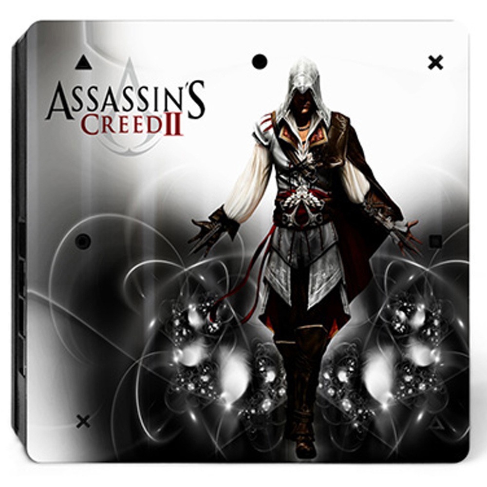 Decal dán hình assassin's creed ấn tượng bảo vệ cho bộ điều khiển và tay cầm chơi game ps4 playstation 4 slim