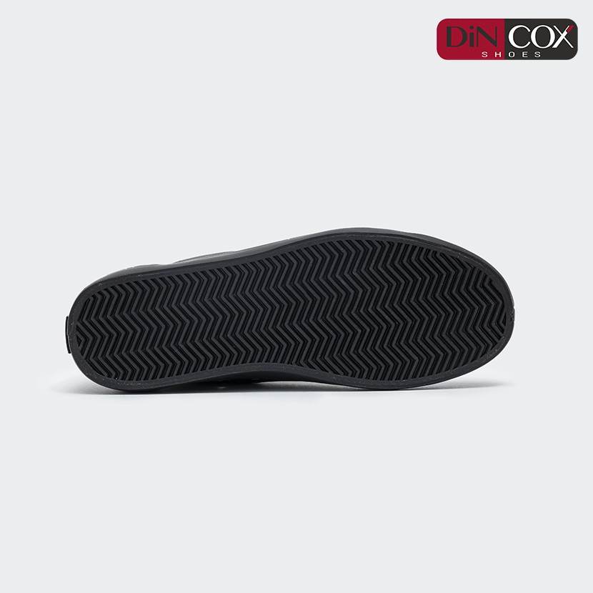 Giày Sneaker Da Nam DINCOX C17 Cách Điệu, Nhã Nhặn Full/Black